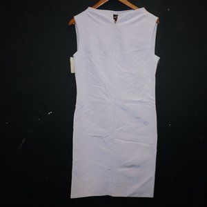 Deadstock Vintage FENDI lavender faille sheath dress it 42 US 6 8 spring summer